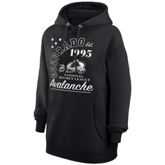 Colorado Avalanche Starter Arch City Team Graphic Fleece Pullover Hoodie - Black | US 200594369