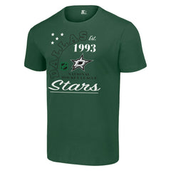 Dallas Stars Starter Arch City Team Graphic T-Shirt - Green | US 200594478