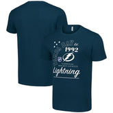 Tampa Bay Lightning Starter Arch City Team Graphic T-Shirt - Navy | US 200594517