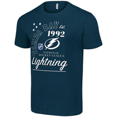 Tampa Bay Lightning Starter Arch City Team Graphic T-Shirt - Navy | US 200594517