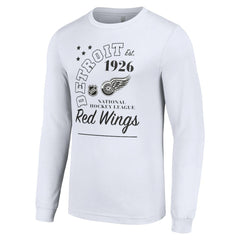 Detroit Red Wings Starter Arch City Theme Graphic Long Sleeve T-Shirt - White | US 200594640