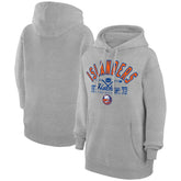 New York Islanders Starter Puck Pullover Hoodie - Heather Gray | US 200595960