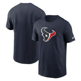 Houston Texans Primetime Logo Essential T-Shirt - Navy T-shirts