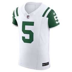 Garrett Wilson New York Jets Classic Alternate Vapor F.U.S.E. Elite Jersey - White Jerseys