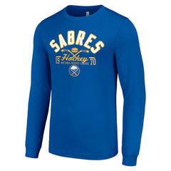 Buffalo Sabres Starter Puck Long Sleeve T-Shirt - Royal | US 200597911