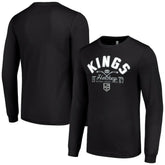 Los Angeles Kings Starter Puck Long Sleeve T-Shirt - Black | US 200598007