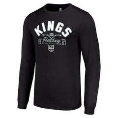 Los Angeles Kings Starter Puck Long Sleeve T-Shirt - Black | US 200598007