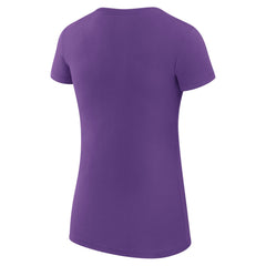 Sacramento Kings G-III 4Her by Carl Banks Women's Super-Slim Fit Lightweight Basketball Love T-Shirt Purple