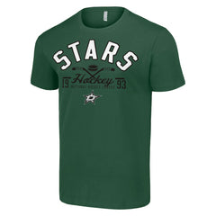 Dallas Stars Starter Half Puck T-Shirt - Green | US 200598147