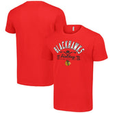 Chicago Blackhawks Starter Half Puck T-Shirt - Red | US 200598156