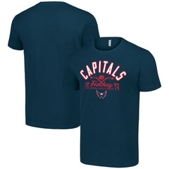 Washington Capitals Starter Half Puck T-Shirt - Navy | US 200598189