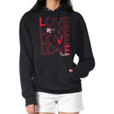 Oklahoma City Thunder G-III 4Her by Carl Banks Women's Basketball Love Fleece Pullover Hoodie Black