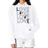 Indiana Pacers G-III 4Her by Carl Banks Women's Basketball Love Fleece Pullover Hoodie White outlet