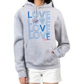 Oklahoma City Thunder G-III 4Her by Carl Banks Women's Basketball Love Fleece Pullover Hoodie Heather Gray