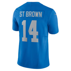 Amon-Ra St. Brown Detroit Lions Vapor F.U.S.E. Alternate Limited Jersey - Blue Jerseys