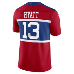 Jalin Hyatt New York Giants Alternate Vapor F.U.S.E. Limited Jersey - Century Red Jerseys