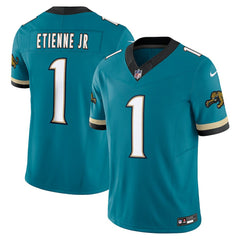 Travis Etienne Jacksonville Jaguars Prowler Throwback Vapor F.U.S.E. Limited Jersey - Teal Jerseys
