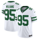 Quinnen Williams New York Jets Vapor F.U.S.E. Limited Jersey - Legacy White Jerseys