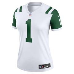 Ahmad Sauce Gardner New York Jets Women's Alternate Legend Player Performance Top - Classic Alternate White Tops