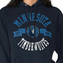 Minnesota Timberwolves G-III 4Her by Carl Banks Women's City Pullover Hoodie Navy
