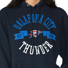 Oklahoma City Thunder G-III 4Her by Carl Banks Women's City Pullover Hoodie Navy