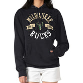 Milwaukee Bucks G-III 4Her by Carl Banks Women's City Pullover Hoodie Black