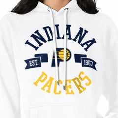 Indiana Pacers G-III 4Her by Carl Banks Women's City Pullover Hoodie White