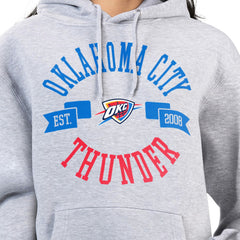 Oklahoma City Thunder G-III 4Her by Carl Banks Women's City Pullover Hoodie Heather Gray outlet