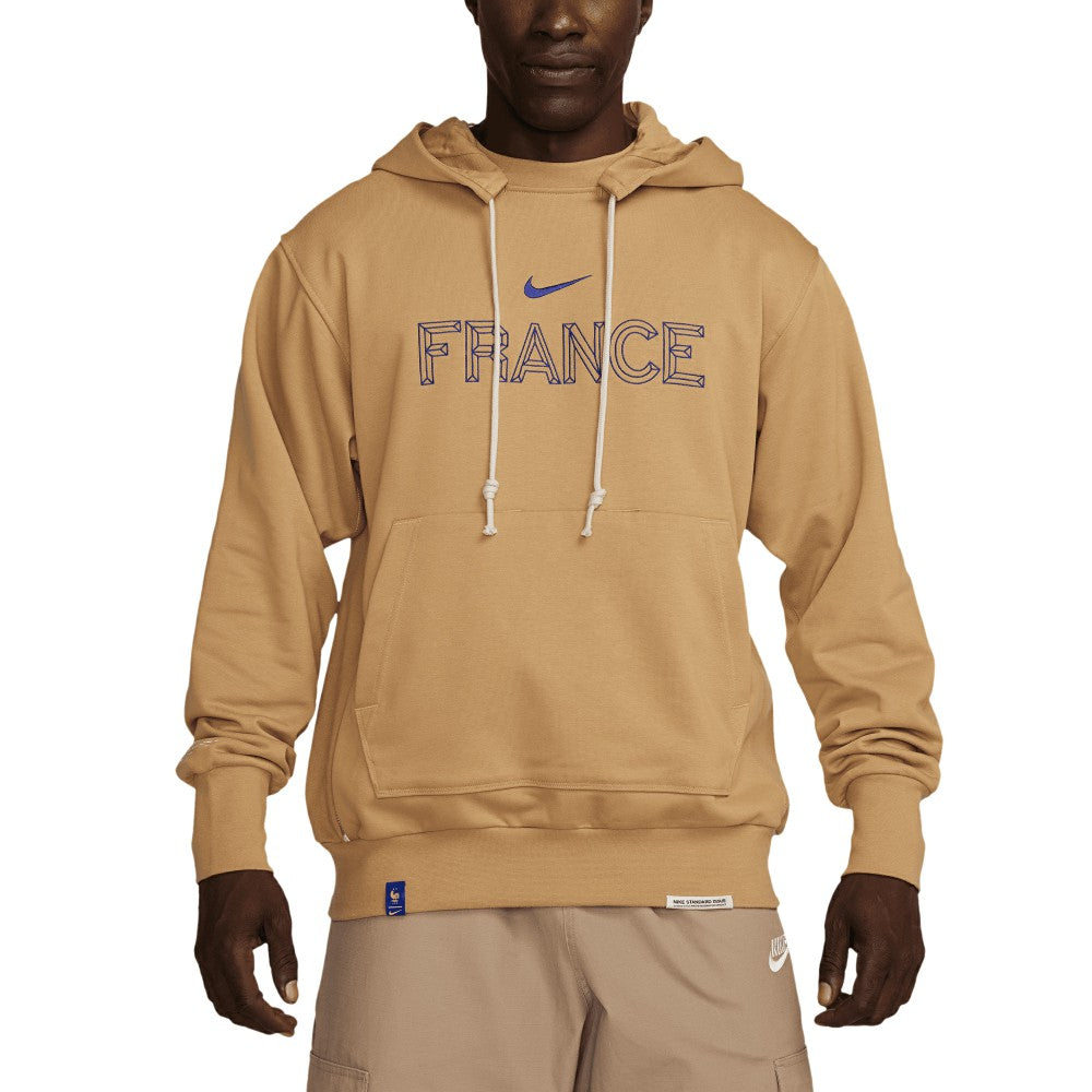 France National Team Standard Issue Pullover Hoodie Gold - Nike