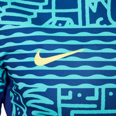 Brazil National Team 2024 Academy Pro Pre-Match Top Blue - Nike for sale