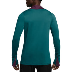Paris Saint-Germain 2024/25 Strike Drill Performance Quarter-Zip Long Sleeve Top Teal - Nike outlet