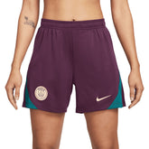 Paris Saint-Germain Women's 2024/25 Strike Performance Shorts Burgundy - Nike