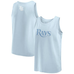 Tampa Bay Rays Fanatics Elements Tank Top - Light Blue Tanks