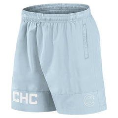 Chicago Cubs Fanatics Elements Swim Shorts - Light Blue Shorts