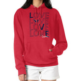 Washington Capitals G-III 4Her by Carl Banks Women's Hockey Love Fleece Pullover Hoodie - Red | US 200607218