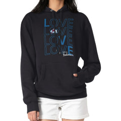 Colorado Avalanche G-III 4Her by Carl Banks Women's Hockey Love Fleece Pullover Hoodie - Black | US 200607223