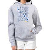 Buffalo Sabres G-III 4Her by Carl Banks Women's Hockey Love Fleece Pullover Hoodie - Gray | US 200607238