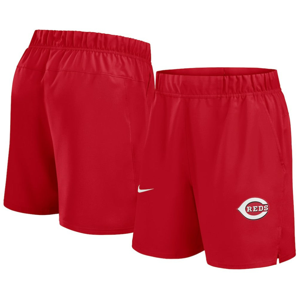 Cincinnati Reds Nike Woven Victory Dri-FIT Shorts - Red Shorts