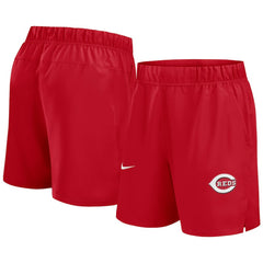 Cincinnati Reds Nike Woven Victory Dri-FIT Shorts - Red Shorts