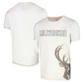 Milwaukee Bucks Stadium Essentials Unisex Scoreboard T-Shirt White