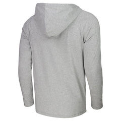 Los Angeles Lakers Stadium Essentials Atrium Raglan Long Sleeve Hoodie T-Shirt Heather Gray outlet