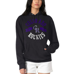 Colorado Rockies G-III 4Her by Carl Banks Women's City Graphic Pullover Hoodie - Black Hoodies