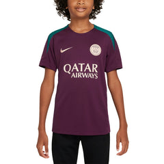 Paris Saint-Germain Youth 2024/25 Strike Training Performance Top Burgundy - Nike discount