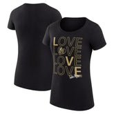 Vegas Golden Knights G-III 4Her by Carl Banks Women's Super-Slim Fit Lightweight Hockey Love T-Shirt - Black | US 200617484