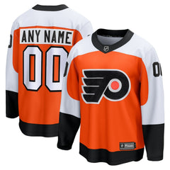 Philadelphia Flyers Fanatics Home Breakaway Custom Jersey - Orange | US 200618040