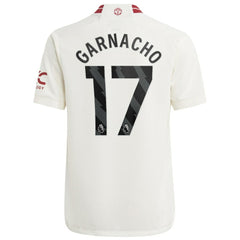 Alejandro Garnacho Manchester United Youth 2023/24 Third Replica Player Jersey – White - Adidas sale