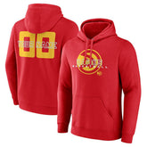 Atlanta Hawks Stellar Personalized Name & Number Pullover Hoodie Red outlet