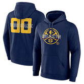 Denver Nuggets Stellar Personalized Name & Number Pullover Hoodie Navy outlet