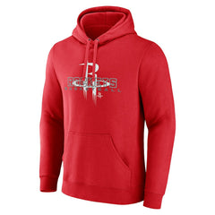Houston Rockets Stellar Personalized Name & Number Pullover Hoodie Red outlet