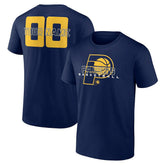 Indiana Pacers Stellar Personalized Name & Number T-Shirt Navy